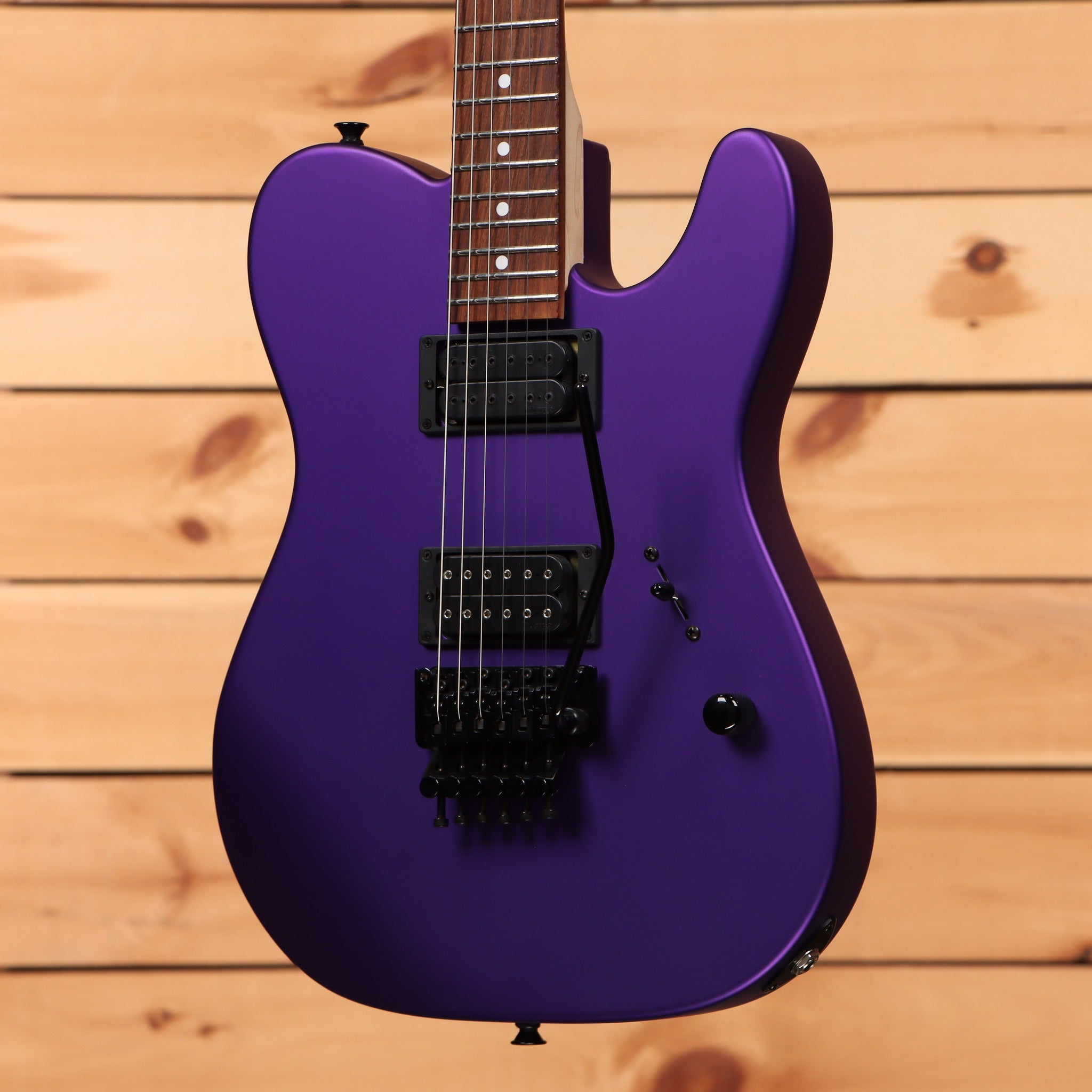 Charvel USA Select San Dimas Style 2 HH FR - Satin Plum