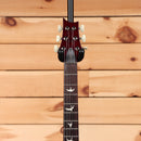 Paul Reed Smith S2 Custom 24 electric guitar faded gray black purple burst with rosewood fretboard and bird inlays