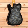 Fender Custom Shop Limited '68 Black Paisley Telecaster Relic - Black Paisley