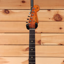 Fender Custom Shop Masterbuilt Dale Wilson 1961 Stratocaster electric guitar Heavy Relic Dark Lake Placid Blue with single-coil pickups