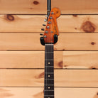 Fender Custom Shop Masterbuilt Dale Wilson 1961 Stratocaster electric guitar Heavy Relic Dark Lake Placid Blue with single-coil pickups