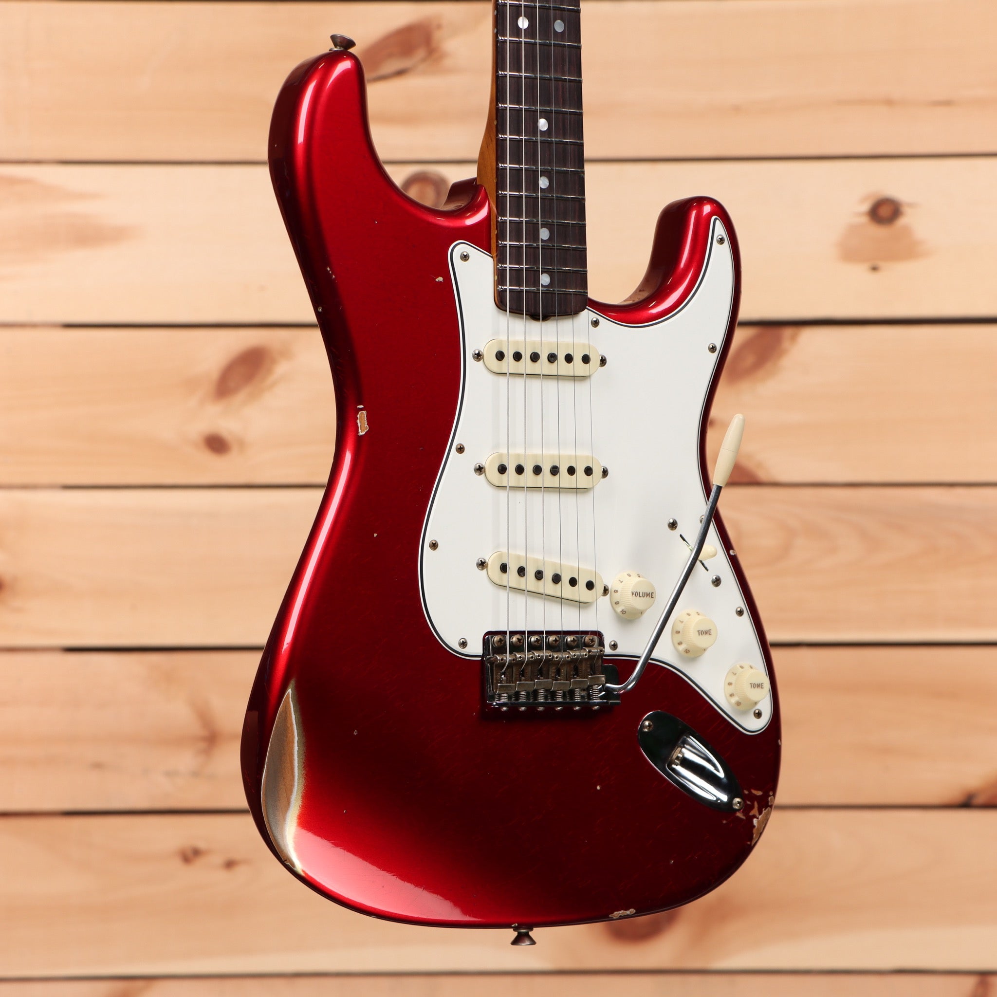Custom Shop Limited Stratocaster Relic - Aged Candy Apple –