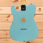 Fender Custom Shop Limited 1961 Telecaster Relic electric guitar Daphne Blue Sparkle with single-coil pickups