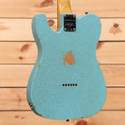 Fender Custom Shop Limited 1961 Telecaster Relic electric guitar Daphne Blue Sparkle aged finish with single-coil pickups