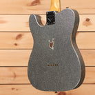 Fender Custom Shop Limited 1961 Telecaster electric guitar Aged Silver Sparkle relic with single-coil pickups