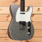 Fender Custom Shop Limited 1961 Telecaster Relic electric guitar Aged Silver Sparkle with single-coil pickup