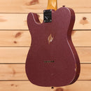 Fender Custom Shop Limited 1961 Telecaster Relic electric guitar Aged Champagne Sparkle with single-coil pickups