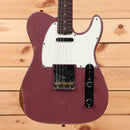 Fender Custom Shop Limited 1961 Telecaster Relic electric guitar Aged Champagne Sparkle with single-coil pickups