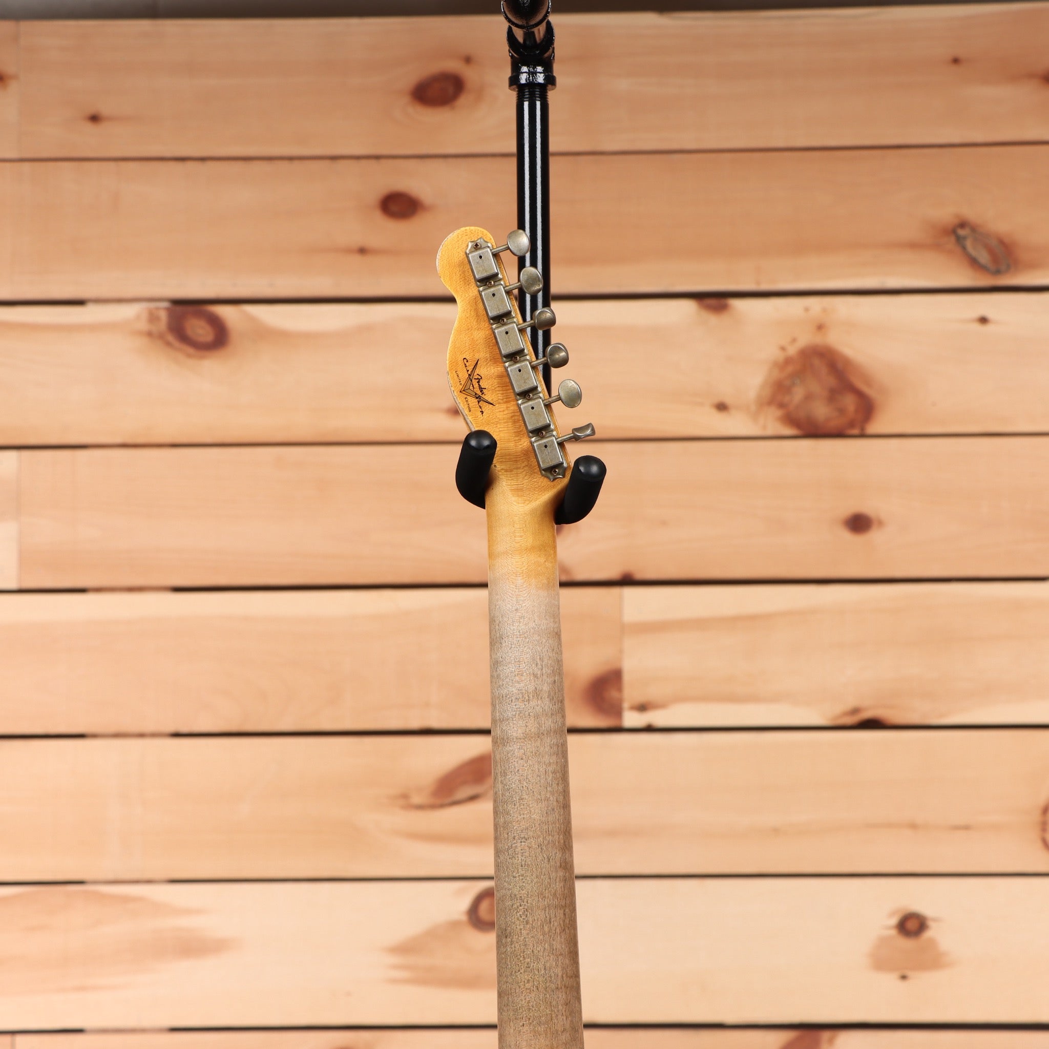 Fender Custom Shop Limited 1965 Telecaster Custom electric guitar Heavy Relic Ocean Turquoise with vintage tuning machines