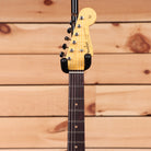 Fender Custom Shop Ltd 1964 Stratocaster Journeyman Closet Classic Relic Burgundy Mist Metallic electric guitar with maple neck