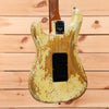 Fender Custom Shop Limited Poblano Super Heavy Relic Stratocaster - Aged Olympic White