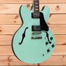 Gibson PSL 1964 ES-335 semi-hollow electric guitar Kerry Green with dual humbuckers and f-holes