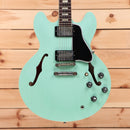 Gibson PSL-1964 ES-335 semi-hollow electric guitar Kerry Green with dual humbuckers and f-holes