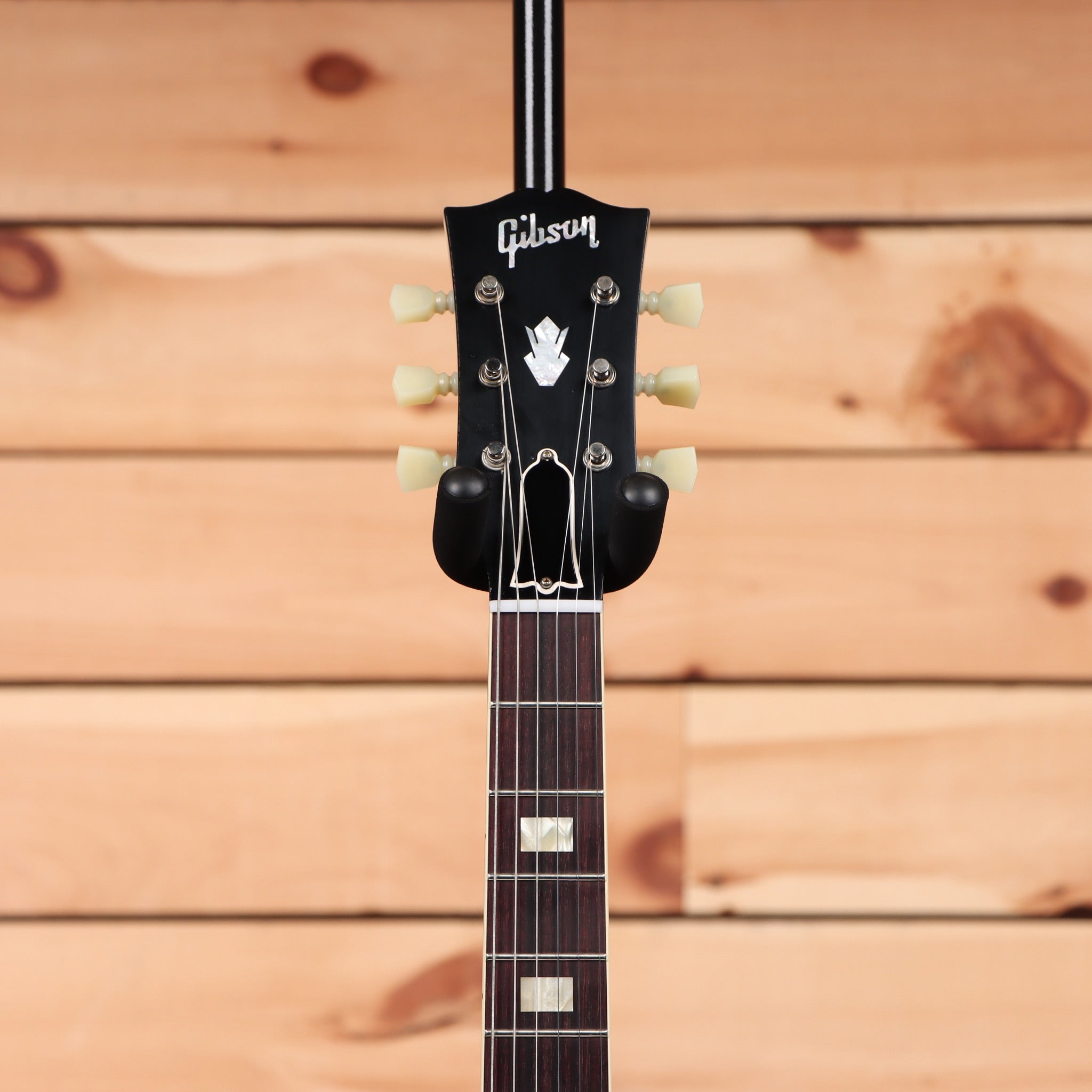 Gibson PSL 1964 ES-335 Ultra-Light semi-hollow electric guitar Kerry Green aged finish with cream tuning pegs