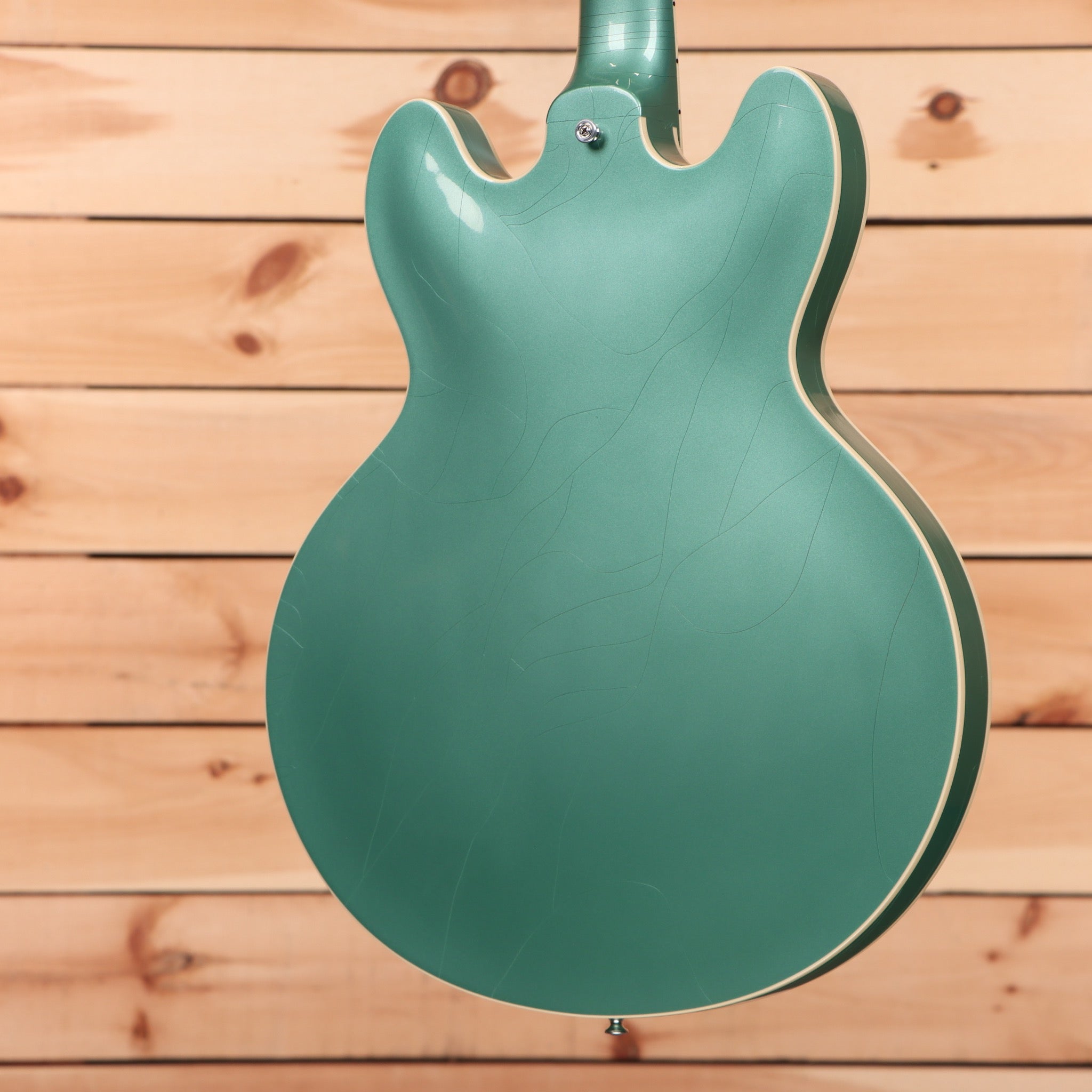 Gibson PSL 1964 ES-335 semi-hollow electric guitar Kerry Green two-tone with cream binding