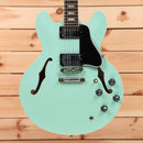 Gibson PSL-1964 ES-335 Ultra-Light semi-hollow electric guitar Kerry Green with dual humbuckers and f-holes