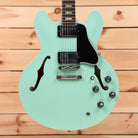 Gibson PSL-1964 ES-335 Ultra-Light semi-hollow electric guitar Kerry Green with dual humbuckers and f-holes