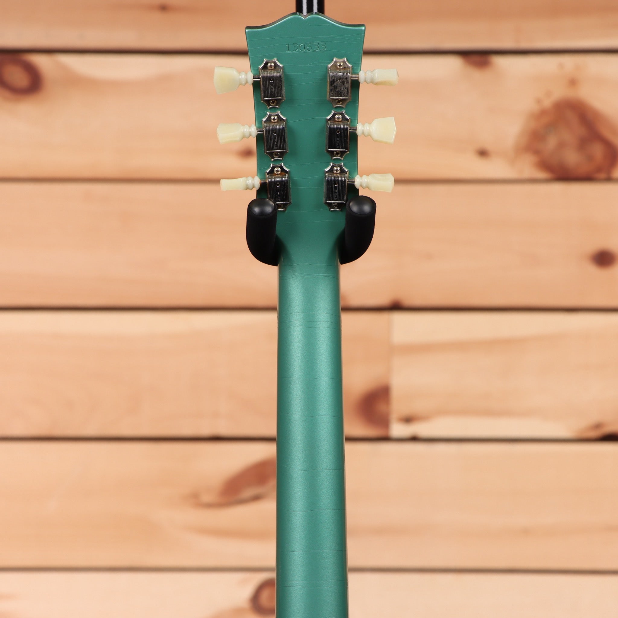Gibson PSL-1964 ES-335 semi-hollow electric guitar Kerry Green aged finish with dual humbuckers and vintage tuners