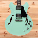 Gibson PSL-1964 ES335 semi-hollow electric guitar Kerry Green with dual humbuckers and f-holes