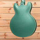 Gibson PSL 1964 ES-335 semi-hollow electric guitar Kerry Green two-tone with cream binding