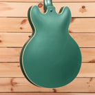 Gibson PSL-1964 ES-335 semi-hollow electric guitar Kerry Green aged finish with cream binding and f-holes