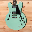 Gibson PSL-1964 ES335 semi-hollow electric guitar Kerry Green two-tone with dual humbuckers and f-holes