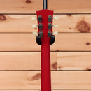 Gibson 1959 ES-335 semi-hollow electric guitar Cardinal Red with dual humbuckers and black pickguard
