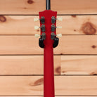 Gibson 1959 ES-335 semi-hollow electric guitar Cardinal Red with dual humbuckers and black pickguard