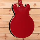 Gibson 1959 ES-335 semi-hollow electric guitar Cardinal Red with white binding and f-holes