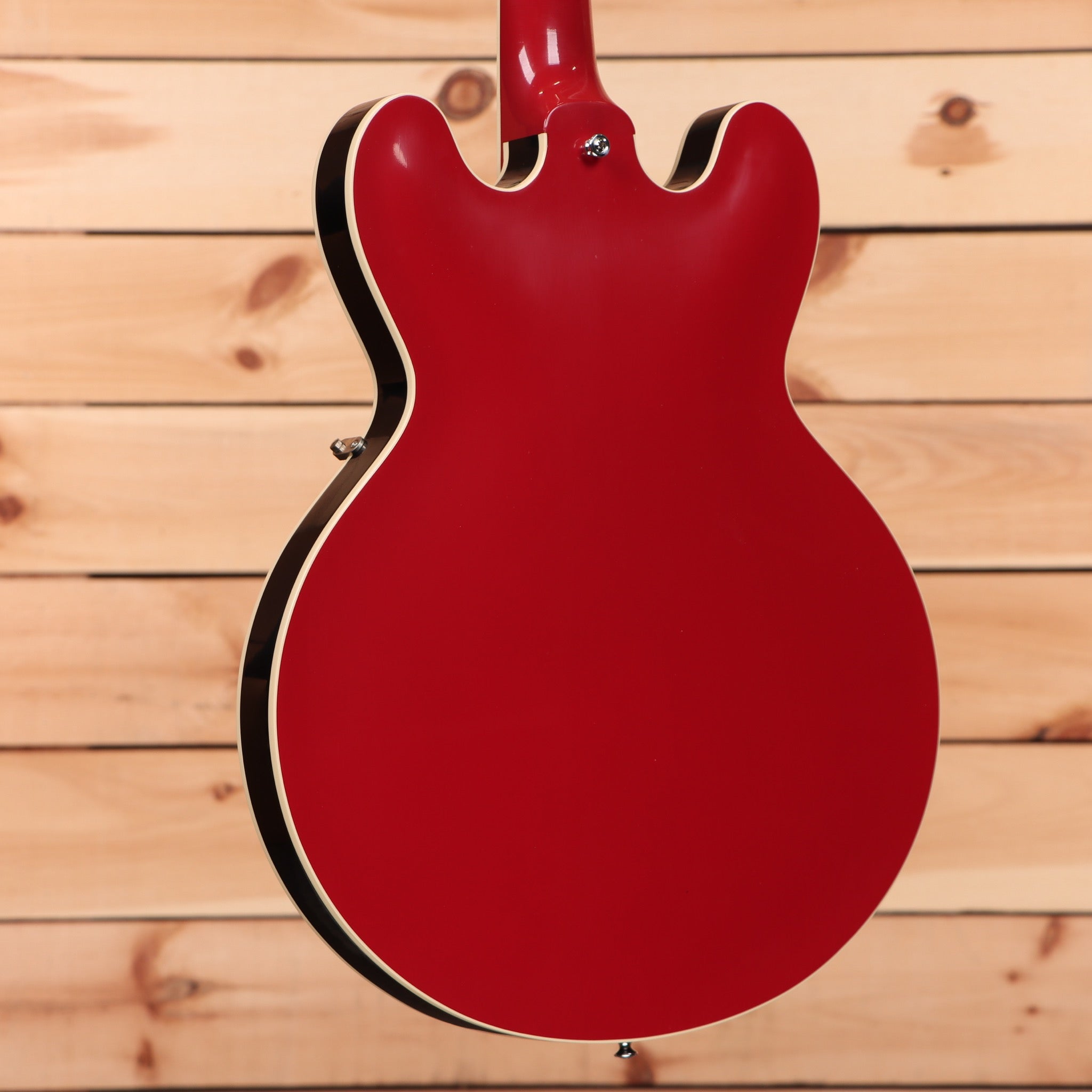 Gibson 1959 ES-335 semi-hollow electric guitar Cardinal Red with white binding and f-holes