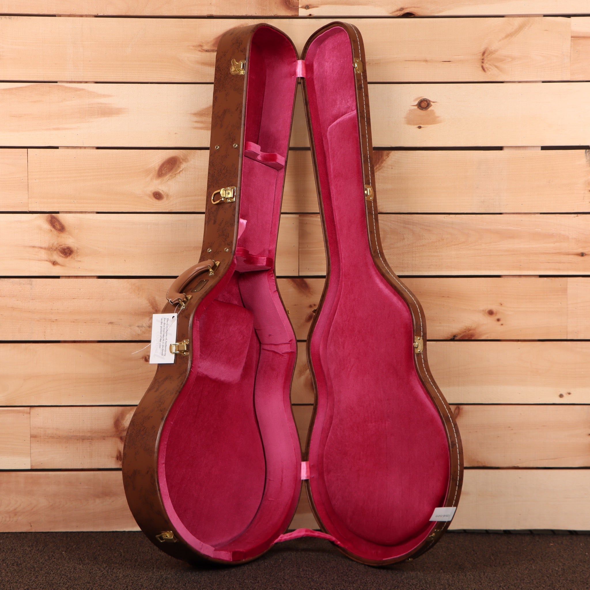 Gibson 1959 ES-335 semi-hollow electric guitar cardinal red with aged finish and gold hardware in case