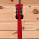 Gibson 1959 ES-335 semi-hollow electric guitar Cardinal Red with dual humbuckers and black pickguard
