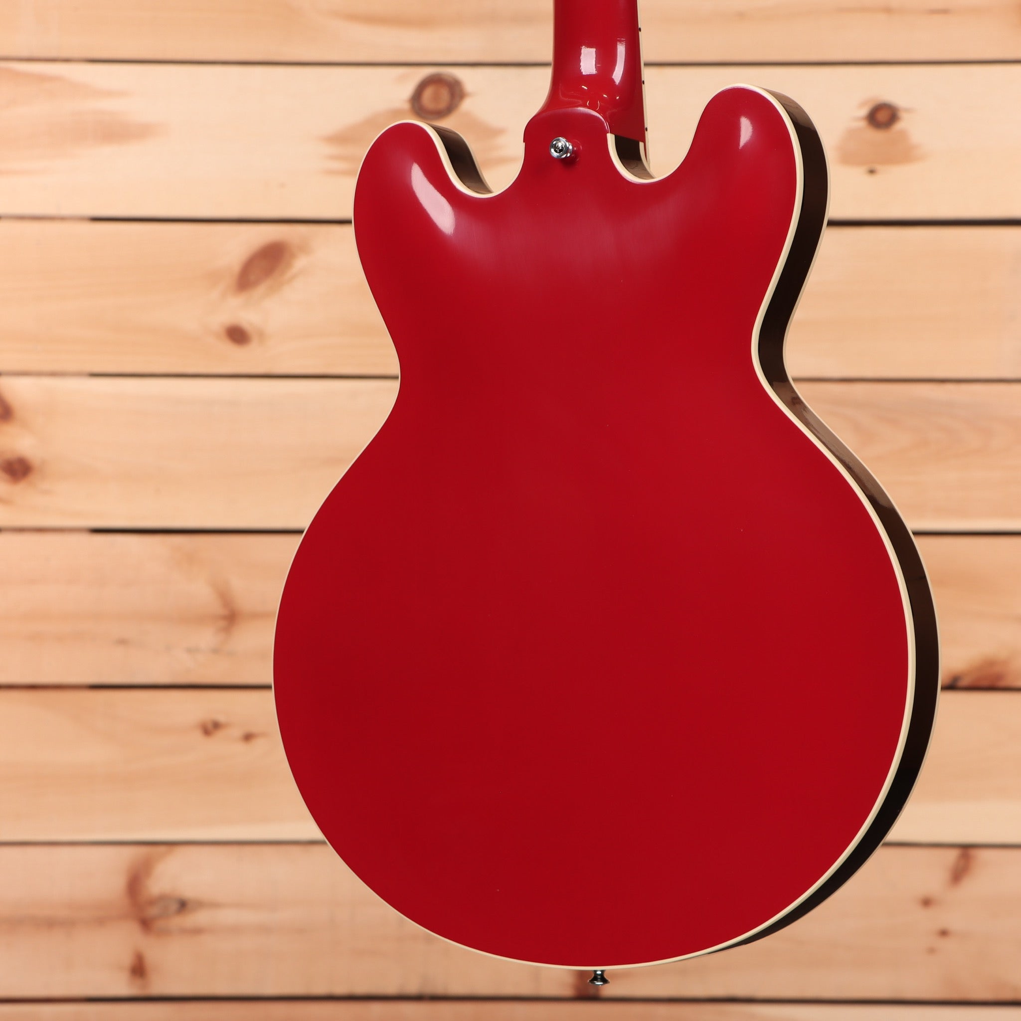 Gibson 1959 ES-335 semi-hollow electric guitar cardinal red with aged finish and f-holes