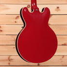 Gibson 1959 ES-335 semi-hollow electric guitar cardinal red with white binding and f-holes