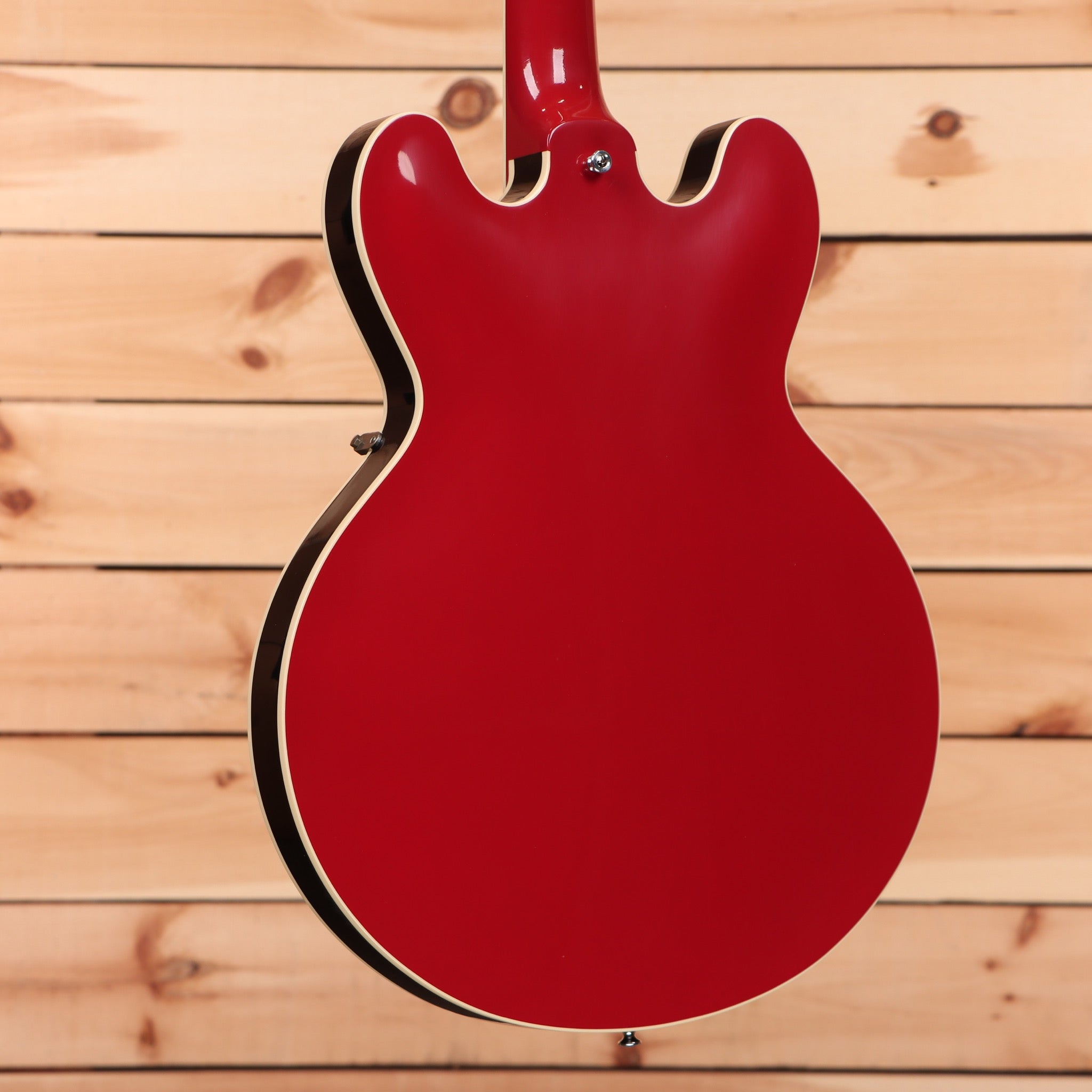 Gibson 1959 ES-335 semi-hollow electric guitar cardinal red with white binding and f-holes