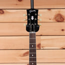 Gibson 1959 ES-335 semi-hollow electric guitar Cardinal Red/Black with dual humbuckers and cream tuning pegs
