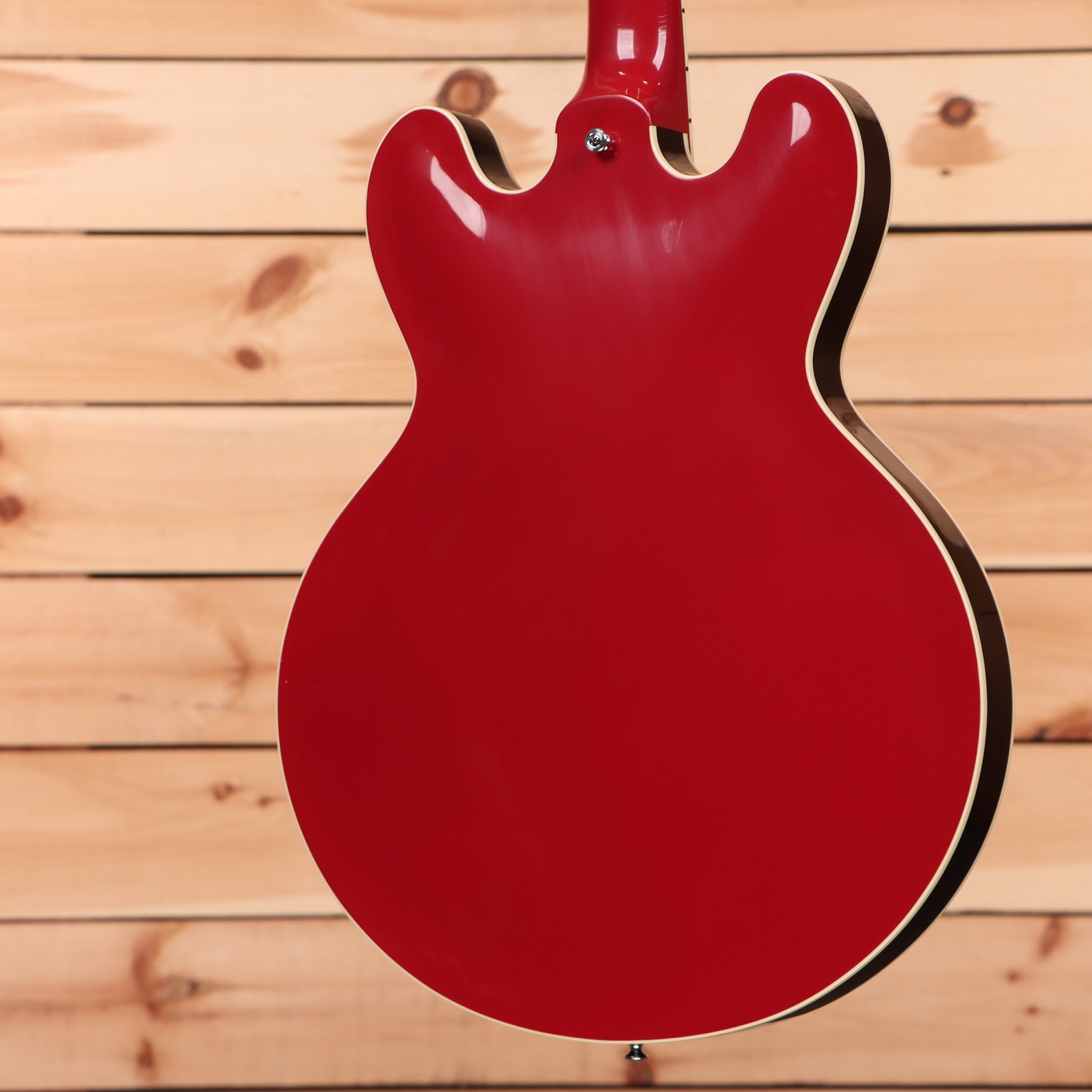 Gibson 1959 ES-335 semi-hollow electric guitar cardinal red with aged finish and f-holes