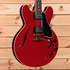 Gibson 1959 ES-335 semi-hollow electric guitar Cardinal Red with dual humbuckers and f-holes
