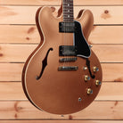Gibson PSL-1961 ES-335 semi-hollow electric guitar Aged Copper with dual humbuckers and gold hardware