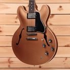 Gibson PSL-1961 ES-335 semi-hollow electric guitar aged copper with dual humbuckers and f-holes