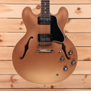 Gibson PSL-1961 ES-335 semi-hollow body electric guitar Aged Copper with dual humbucker pickups