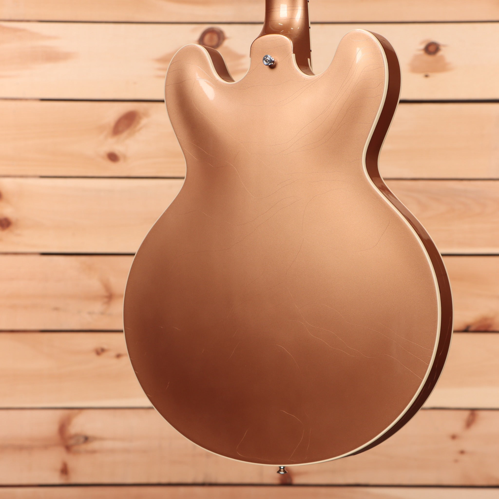 Gibson PSL-1961 ES-335 semi-hollow electric guitar aged copper finish with single cutaway body