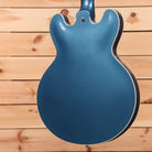 Gibson PSL-1961 ES-335 semi-hollow electric guitar Frost Blue with cream binding and f-holes