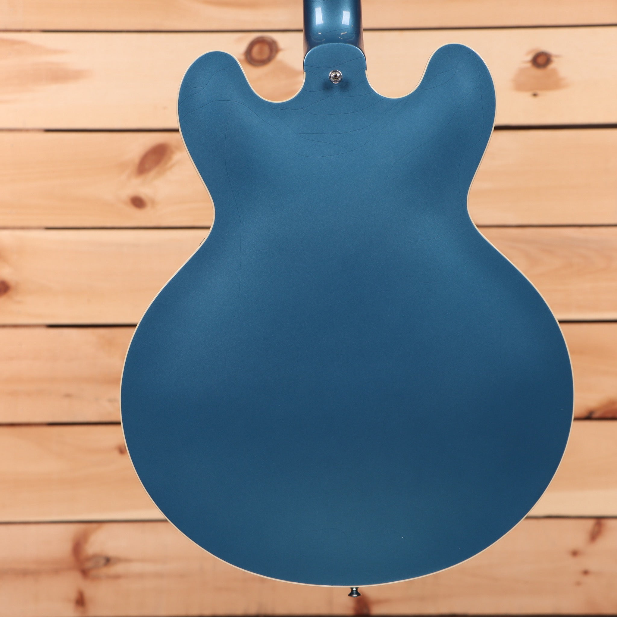 Gibson PSL-1961 ES-335 semi-hollow electric guitar Frost Blue with dual humbuckers and maple neck