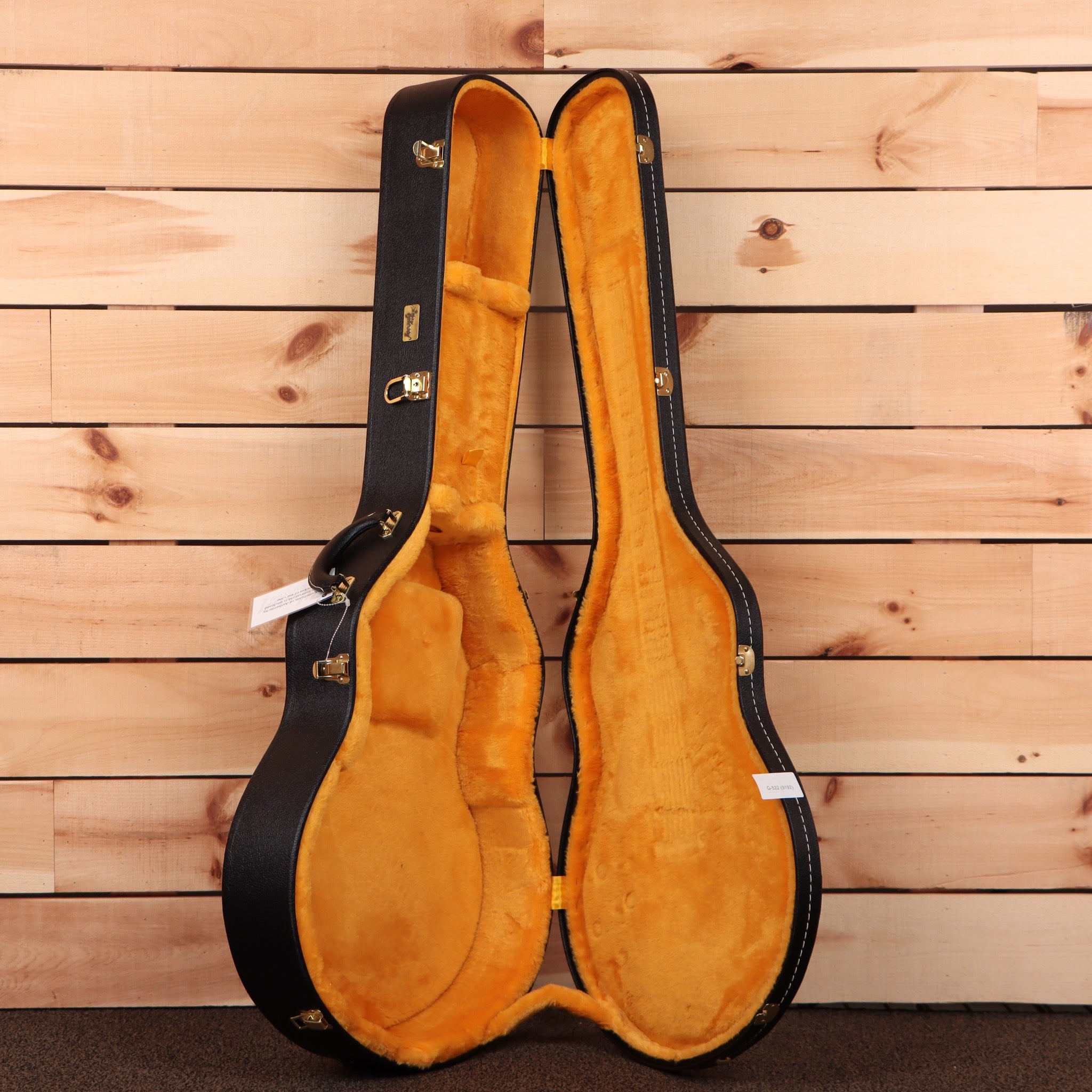 Gibson PSL-1961 ES-335 semi-hollow electric guitar Pelham Blue with orange velvet case interior