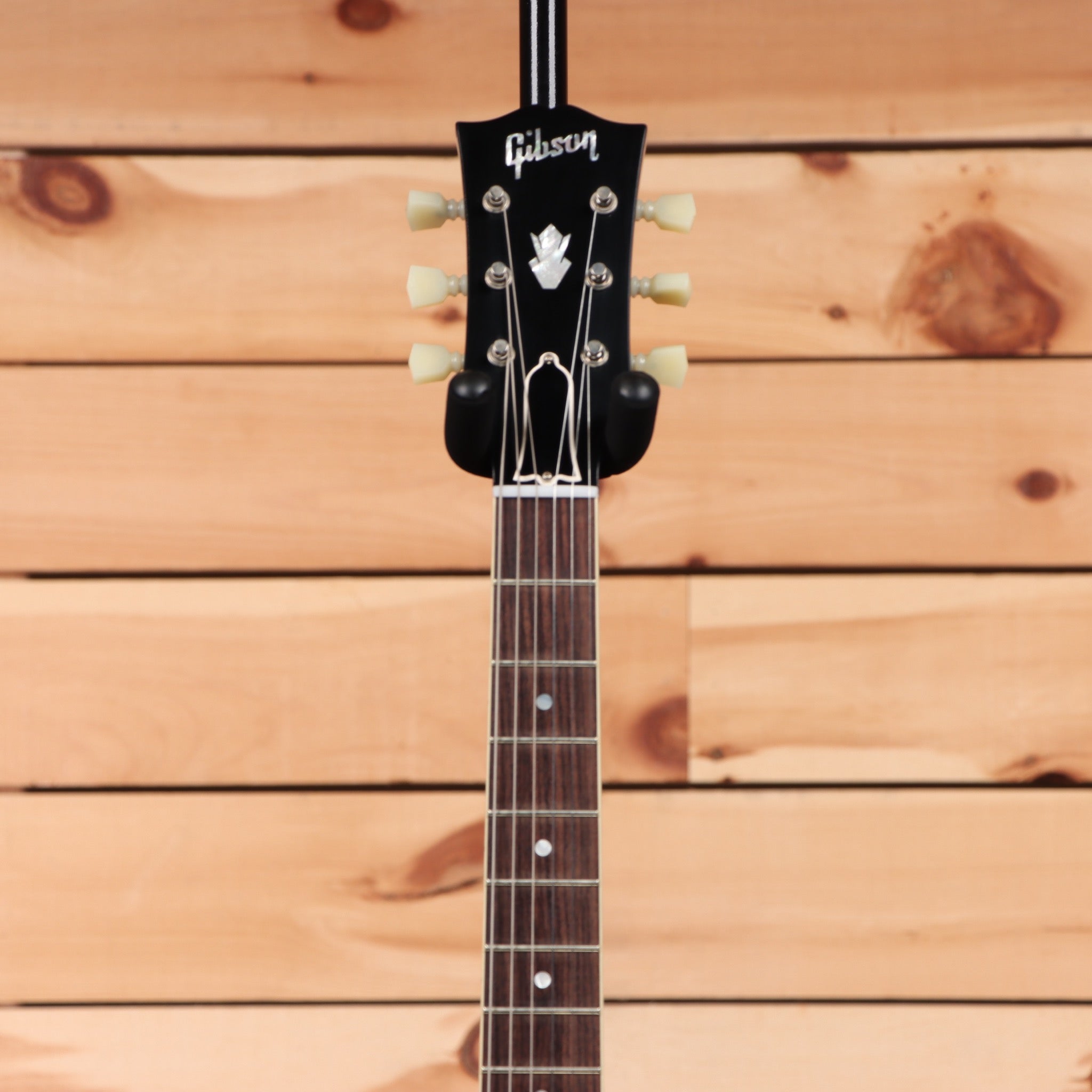 Gibson PSL 1961 ES-335 semi-hollow electric guitar Frost Blue with cream tuning pegs and dark rosewood fretboard