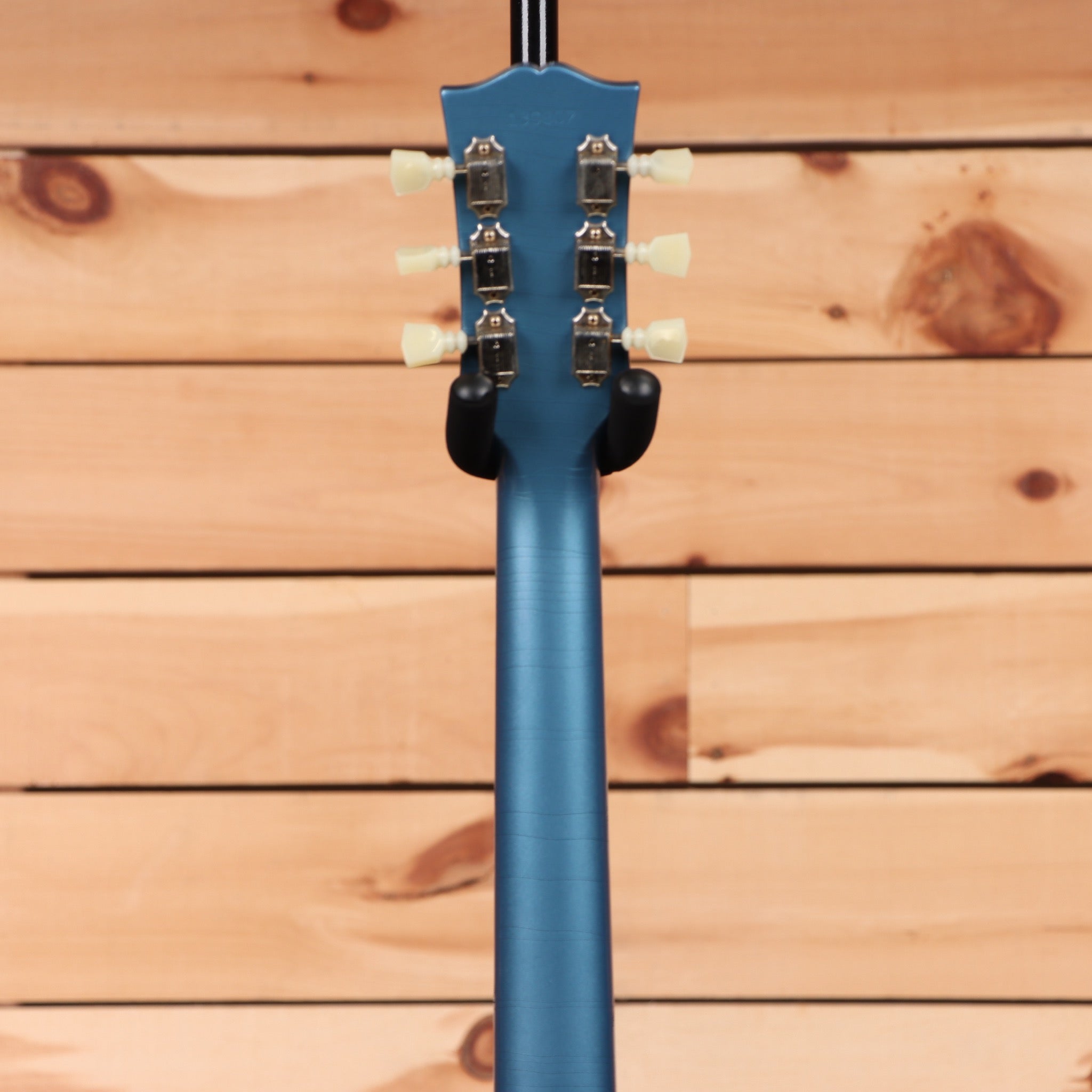 Gibson PSL-1961 ES-335 semi-hollow electric guitar Frost Blue aged finish with gold tuners