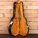 Gibson PSL-1961 ES-335 semi-hollow electric guitar Sparkling Burgundy with gold hardware and orange interior case
