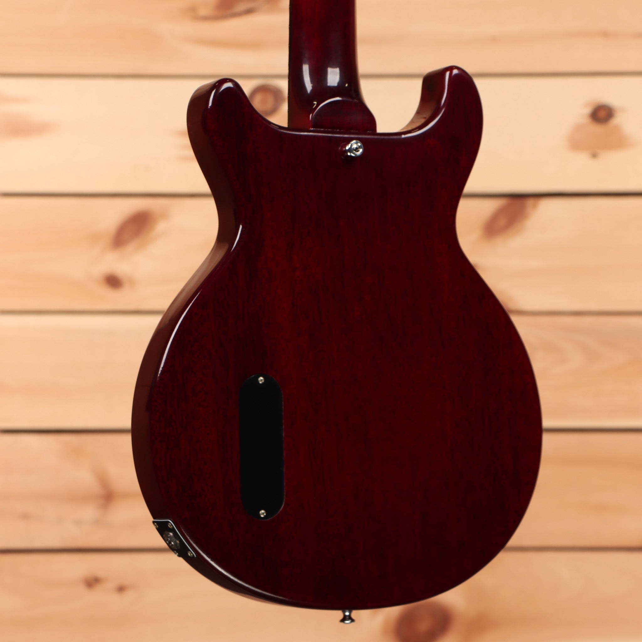 Gibson 1958 Les Paul Junior Double Cut VOS electric guitar cherry red with P90 pickup