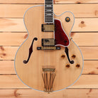 Gibson Byrdland semi-hollow body electric guitar natural finish with gold hardware and f-holes